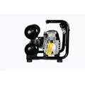 Silent 4 Gal. 2HP 135 PSI Twin Tank Oil Free Corded Electric Air Compressor