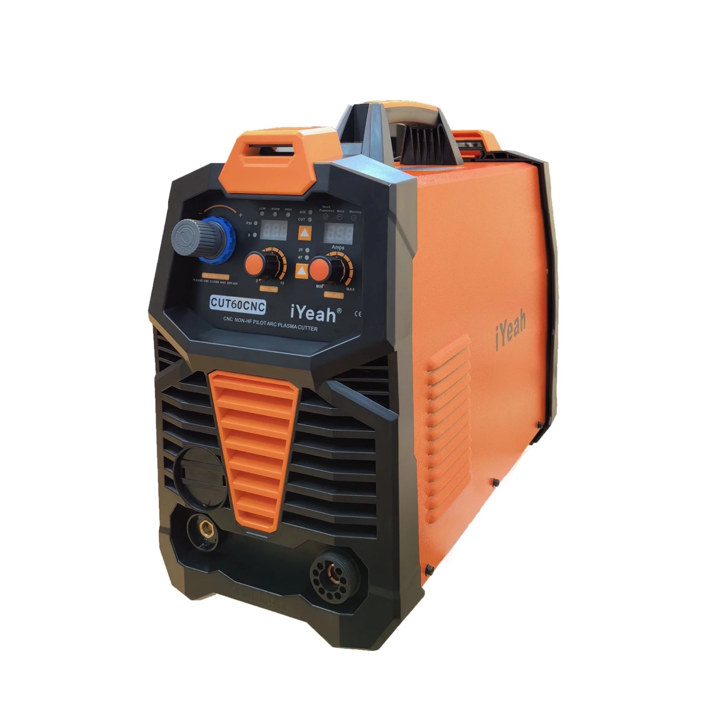 CNC Non-Hf Pilot Arc CUT65 CNC  Plasma Cutter 110V/220V 65A IGBT Machine with PT60/PTM60 Straight Torch Easy Cutting 25Mm