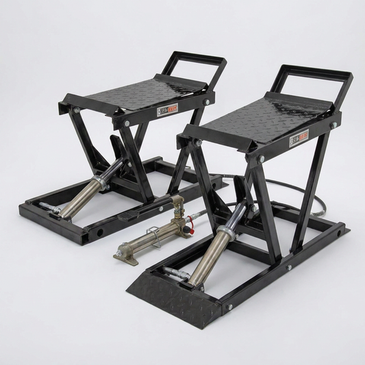 Hydraulic Car Lift with Ramp - 3,000 Lb. per Pair Capacity — Studio Shot