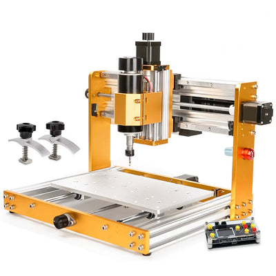 3018 Pro Ultra CNC Router 500W All-Metal Engraver Machine Limit Switch E-Stop with GRBL Offline for Metal,Wood, Acrylic, PCB MDF