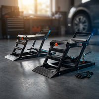 Hydraulic Car Lift with Ramp - 3,000 Lb. per Pair Capacity — Studio Shot